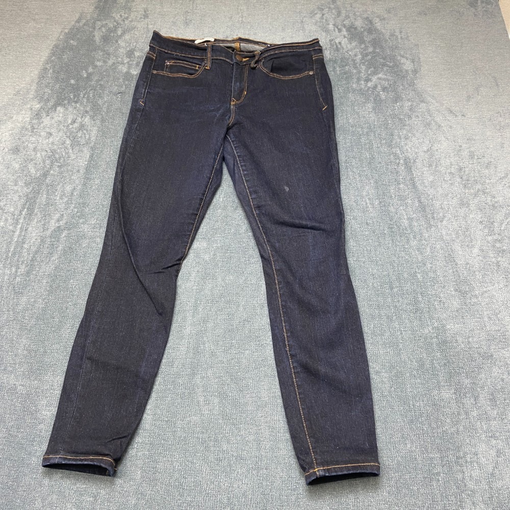 Gap 1969 Legging Jeans Womens 28S Blue Denim Cotton Stretch Low Rise Outdoor